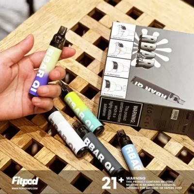 Fitpod RBAR Q1 一次性電子煙主機 便攜設計 多口味選擇 長效電池｜台灣現貨