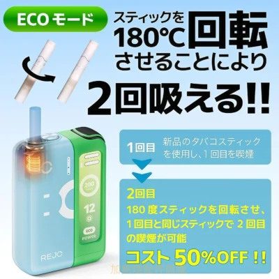 REJO CUBE 二回機推薦|TEREA 煙彈相容| CUBE 合體設計|2250mAh 長續航 3 TEREA加熱煙產品外觀|REJO CUBE 二回機推薦